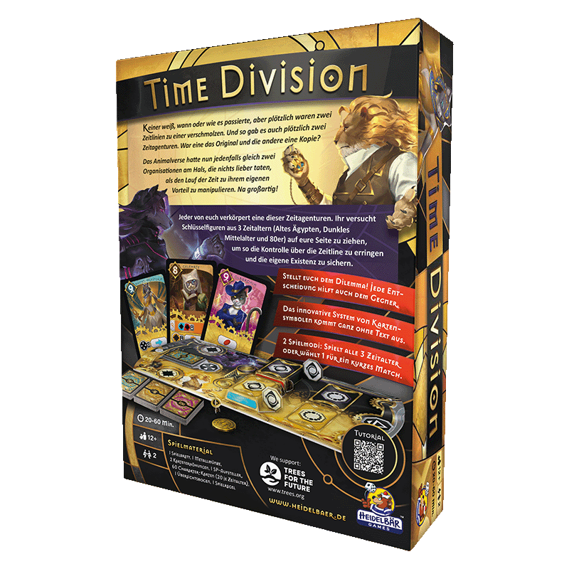 Time Division Boxenrückseite