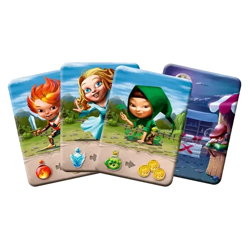 Die kleinen Alchemisten Karten