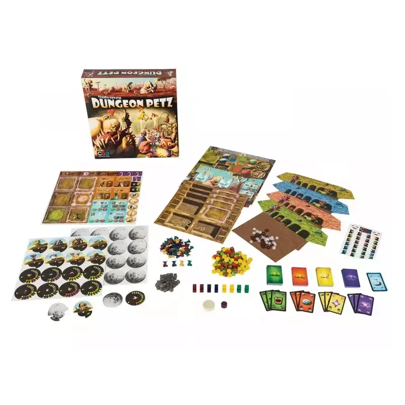 Dungeon Petz Spielmaterial
