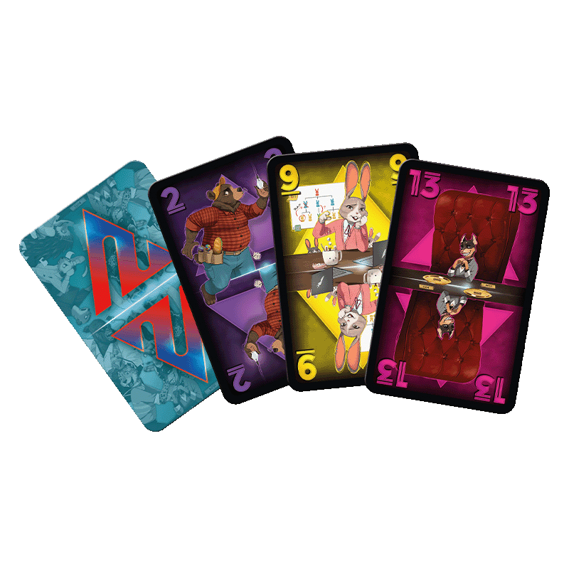 Animal Poker Kartenfächer