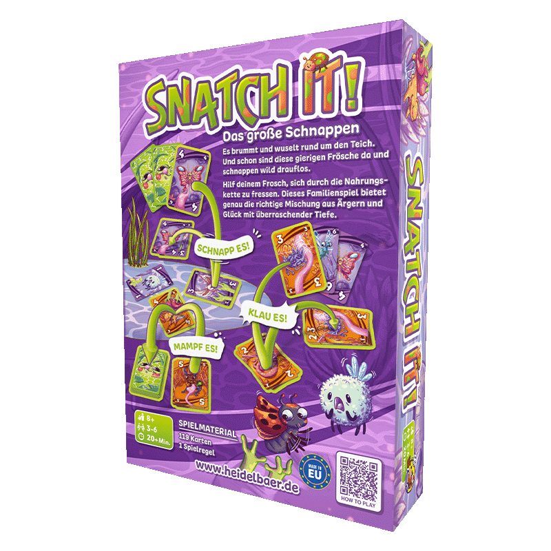 Snatch it! Boxenrückseite