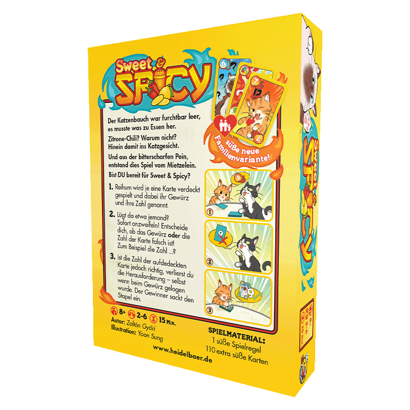 Sweet & Spicy Boxenrückseite