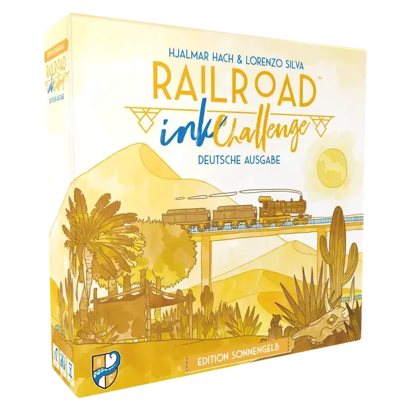 Railroad Ink: Challenge Sonnengelb Boxfront