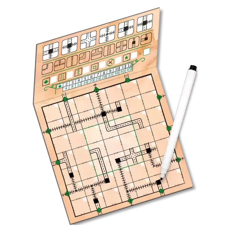 Railroad Ink: Edition Knallrot Block