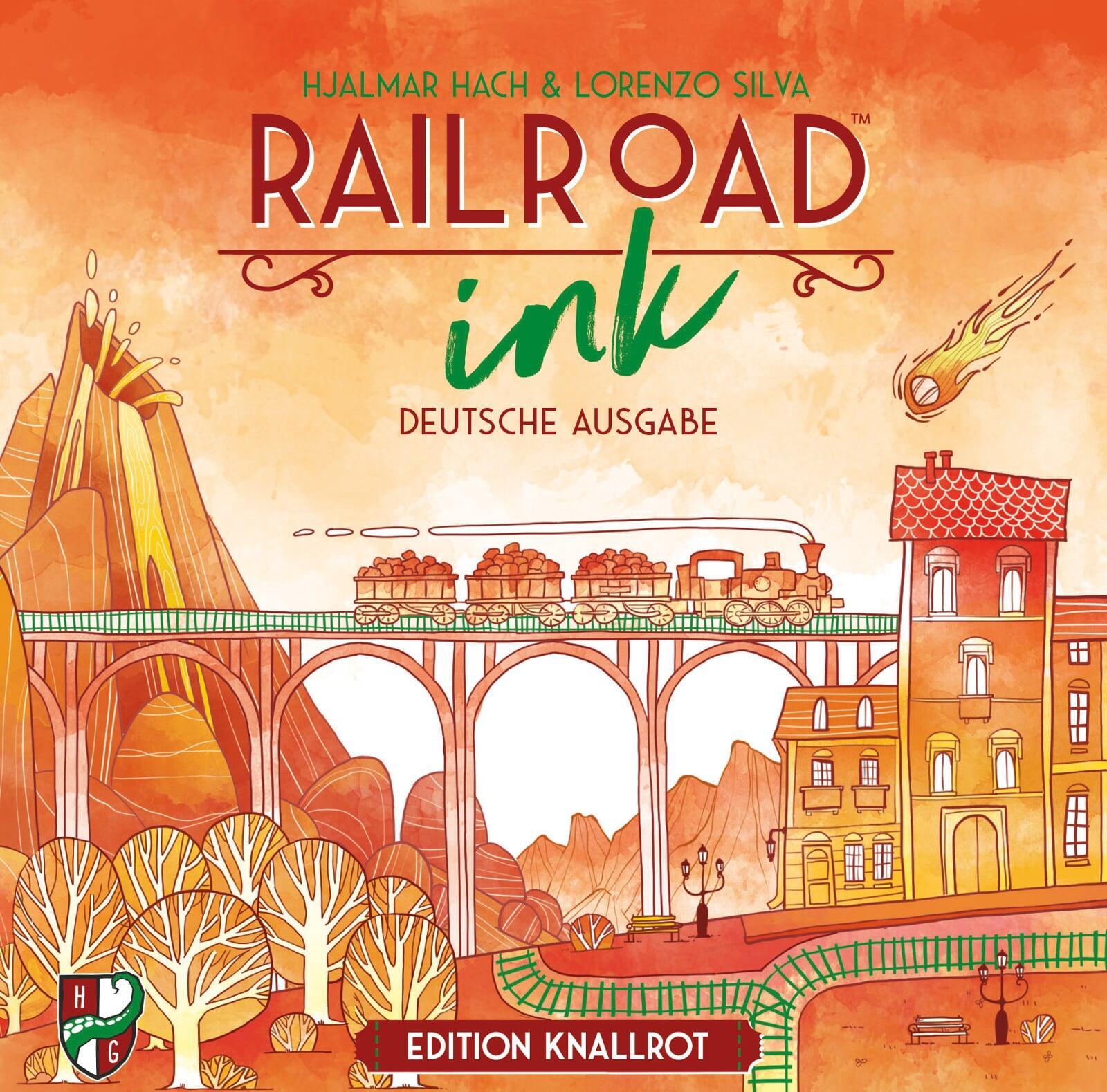 Railroad Ink: Edition Knallrot Cover
