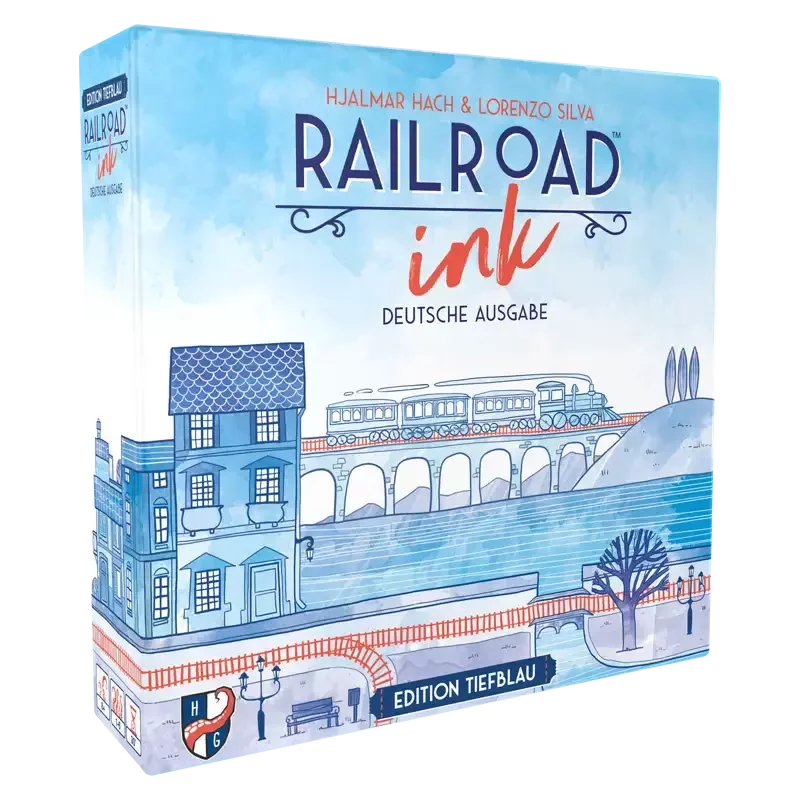 Railroad Ink: Edition Tiefblau Boxfront