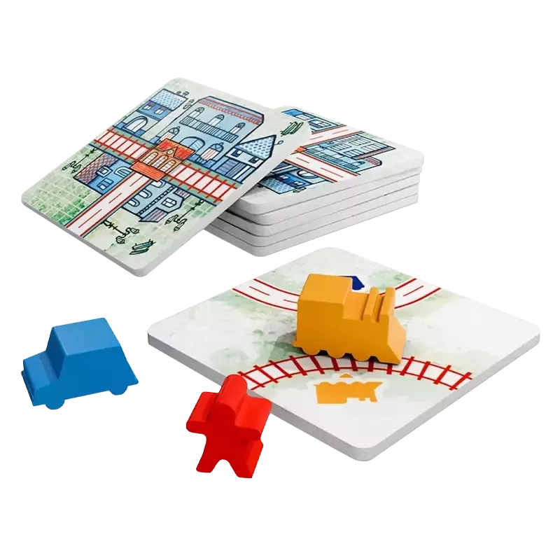 Railroad Tiles Spielmaterial