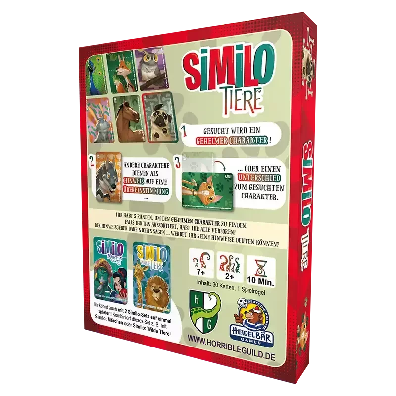 Similo: Tiere Boxrückseite