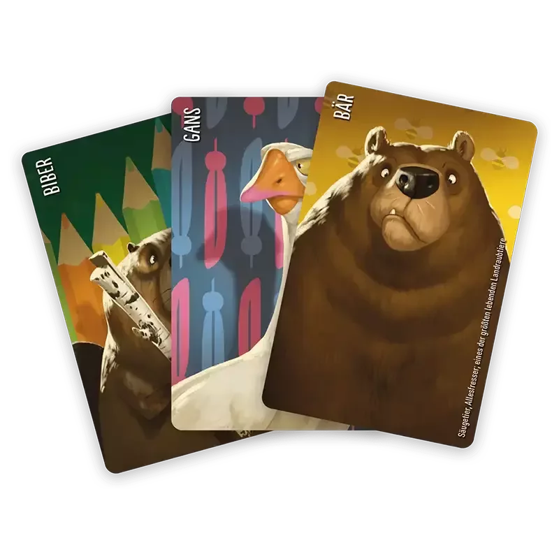 Similo: Tiere Kartenfächer