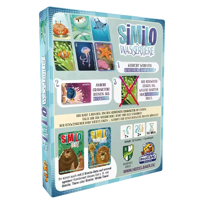 Similo: Wilde Tiere Boxrückseite