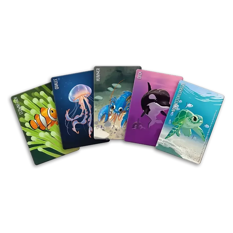 Similo: Wassertiere Kartenfächer