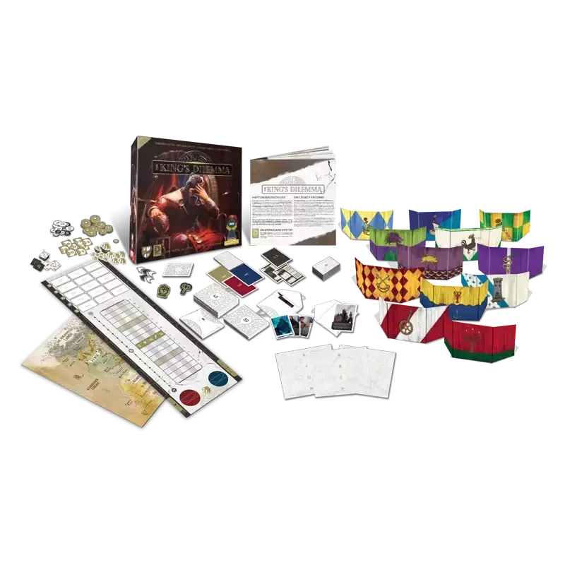 The King's Dilemma Spielmaterial