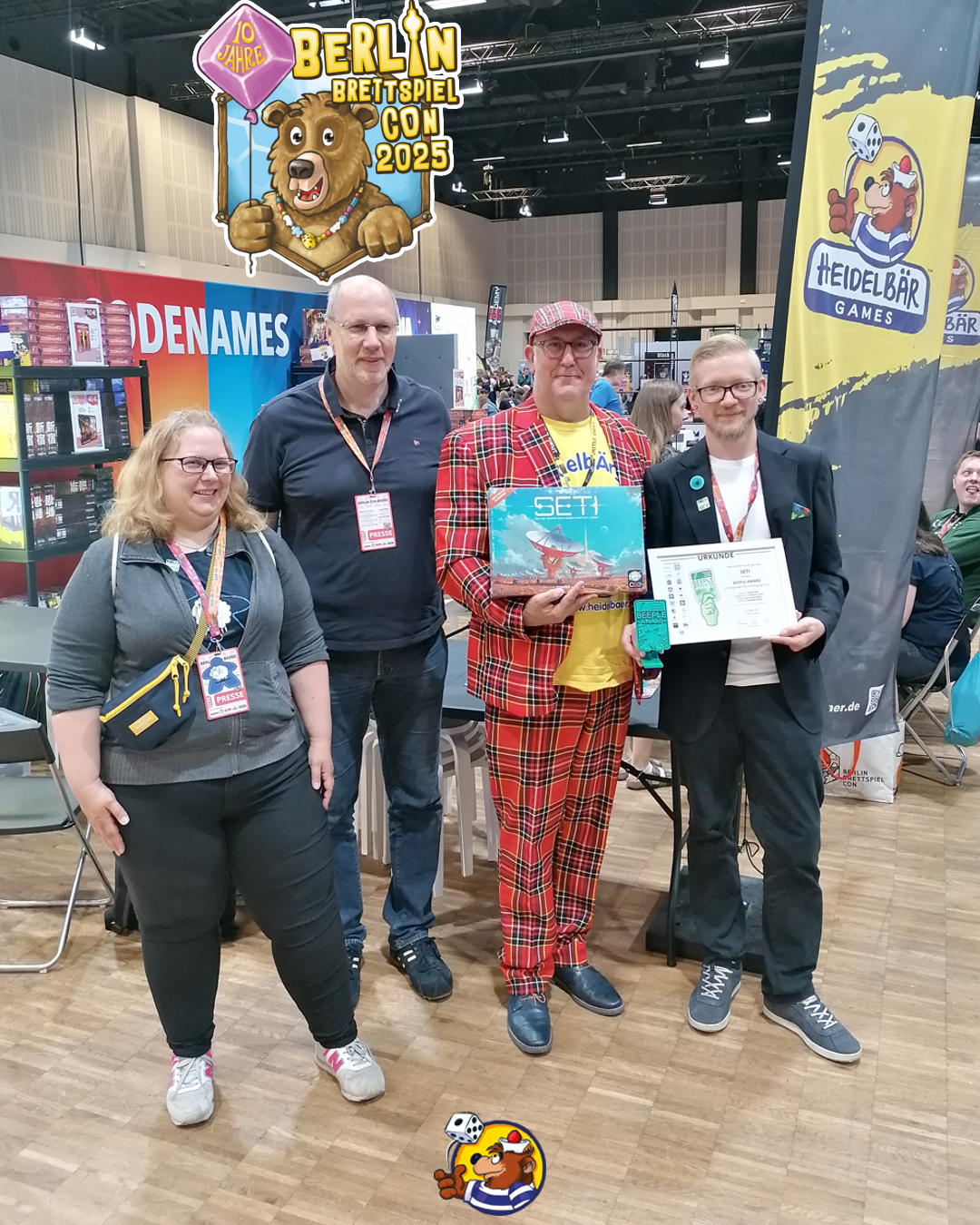 SETI gewinnt den Beeple-Award