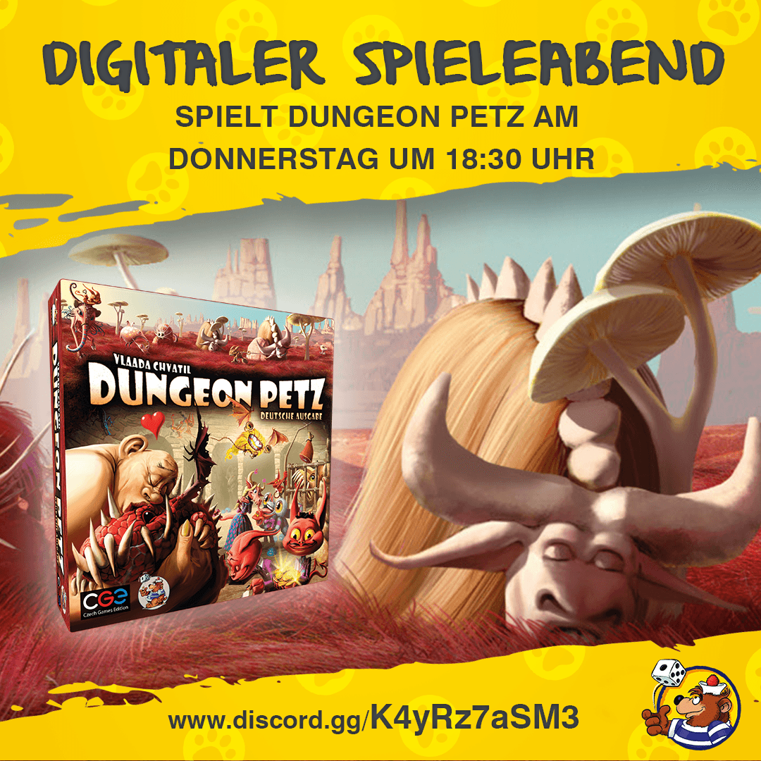 Digitaler Spieleabend Dungeon Petz